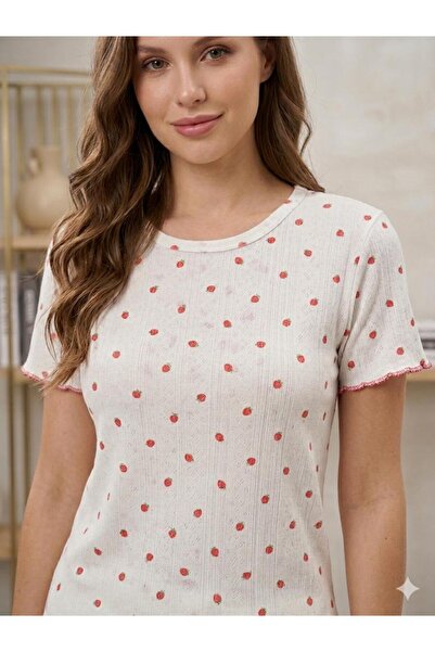 sleeproom ΓΥΝΑΙΚΕΙΟ ΣΕΤ ΠΙΤΖΑΜΑΣ ΜΕ ΛΟΥΡΑΚΙ ΣΤΗΝ ΛΑΙΜΟΥΡΑ ΚΑΙ ΚΟΥΜΠΙΑ ΣΕ ΣΧΗΜ...