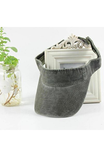 Vemod 100% Cotton Washable Vintage Half Visor Hat