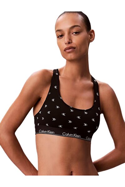 Calvin Klein Kadın Siyah Desteksiz Bralet Sütyen LV00QF8493