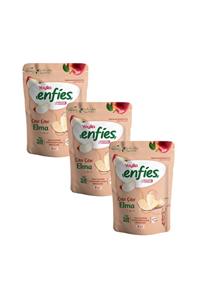 Yayla Enfies Freeze Dried Elma 15 g x3