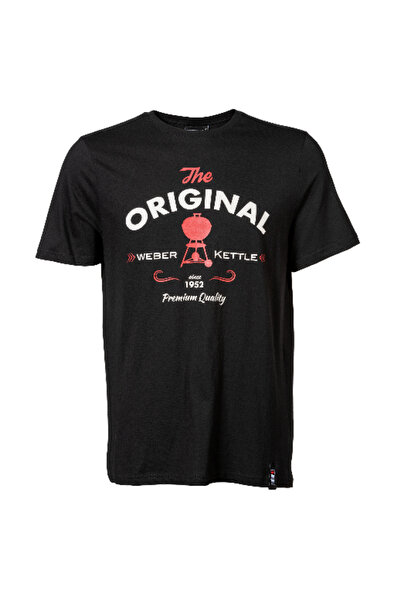 WEBER T-SHIRT THE ORIGINAL BLACK MEN L/XL