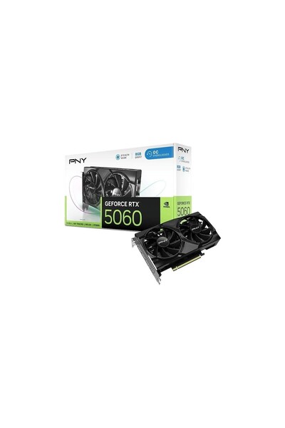 PNY RTX5060 Oc Siyah Ekran Kartı (VCG50608DFXPB1-O)