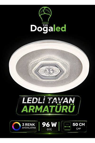 DOĞALED MODERN LURİEN 96 W PLOFONYER AVİZE ES2505