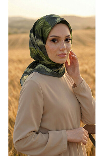 LAND SCARF وشاح فيسكوز بنمط هير