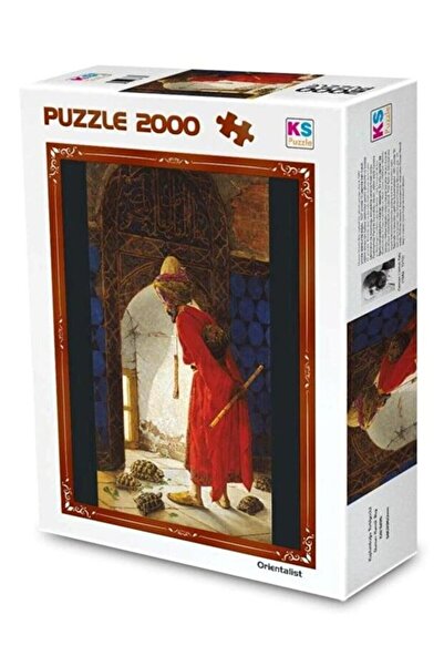 Ks Games Puzzle 2000 Parça Kaplumbağa Terbiyecisi 22527