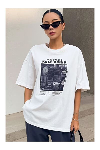 ZİYMO ΜΕΓΑΛΟ ΜΠΛΟΥΖΑΚΙ ΜΕ ΕΚΤΥΠΩΣΗ ΕΙΚΟΝΑΣ  "ΜΕΝΤΕΣΕ ΝΑ ΕΙΣΑΙ ΔΥΝΑΤΟΣ "