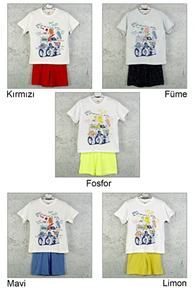 DMB BOYS & GIRLS Boy's Cotton Combed Shorts Set