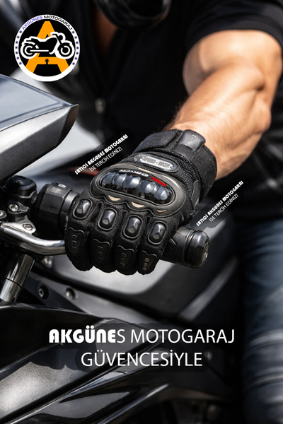 SPEED BİKER Motorcycle Gloves Summer – Breathable, Protective, Ce Certified M...