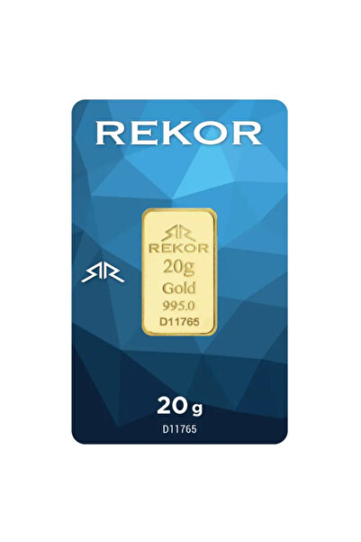 REKOR 20 Gr Külçe Altın