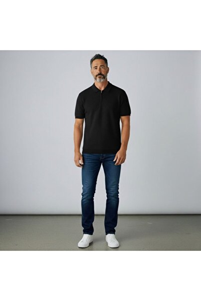 WALKONT DYNAMO 506 ΜΑΥΡΟ ΑΝΔΡΙΚΟ ΜΠΛΟΥΖΑΚΙ ΠΟΛΟ ΜΕ ΓΙΑΚΑ