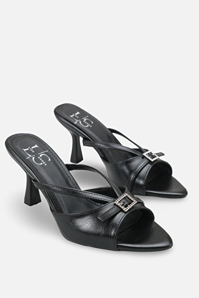 Liza Shoes Sema women's front buckle heeled slipper a006-k1902