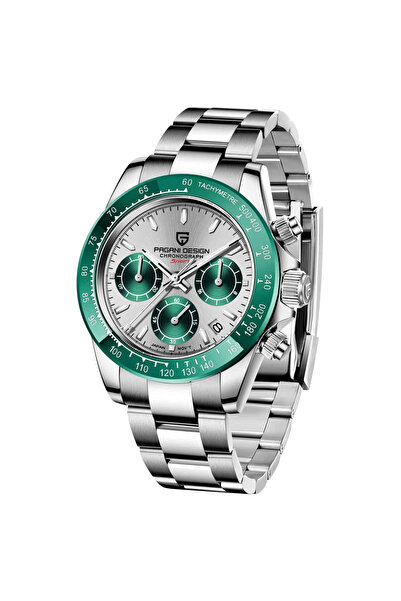 Pagani design PD-1644 Ανδρικός Χρονογράφος – VK63, Ζαφείρι, Ταχύμετρο, Ατσάλι...