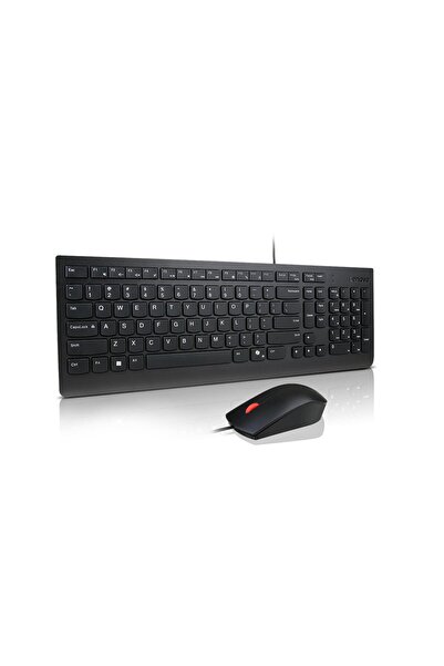 LENOVO 4X31R64437 Essential Kablolu USB Klavye Mouse Set (AI) - Türkçe Q