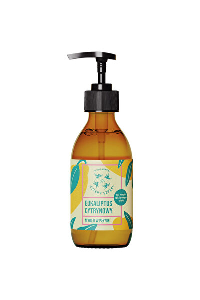 CZTERY SZPAKI FOUR STARLINGS - Lemon Eucalyptus - liquid soap, 300 ml