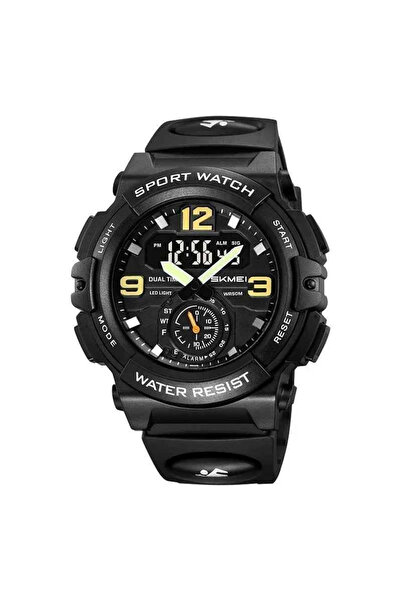 Skmei 2341 Ανδρικό Αθλητικό Ρολόι – Αναλογικό-Ψηφιακό, LED, 5ATM, Ξυπνητήρι, ...