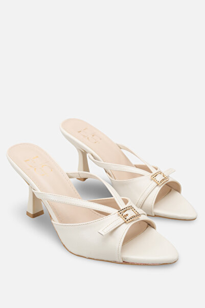 Liza Shoes صندل SEMA للنساء بكعب عالي ومشبك أمامي A006-K1902