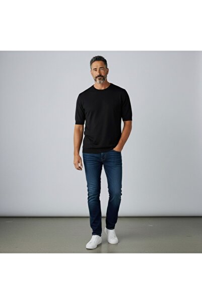 WALKONT DYNAMO 357 ΜΑΥΡΟ ΑΝΔΡΙΚΟ T-SHIRT ΜΕ ΛΑΙΜΟΥΡΑΓΙΑ O