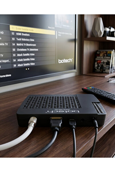 UCUZTEKNO HDMI ve USB Girişli Full HD Uydu Alıcısı EPG Destekli Pratik Kullanım