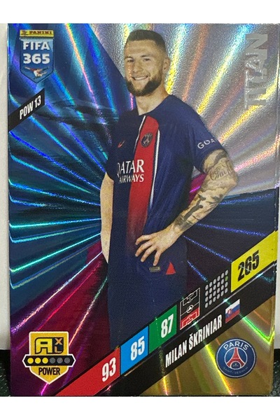 Panini تيتان ميلان سكرينار ألكس باور