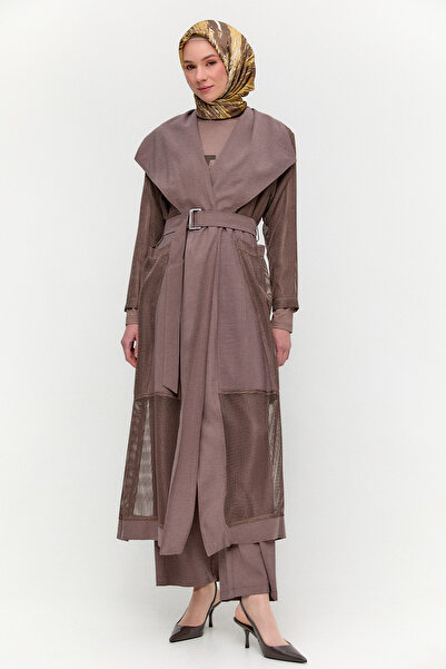 Setrms Kemerli Oversize File Kap