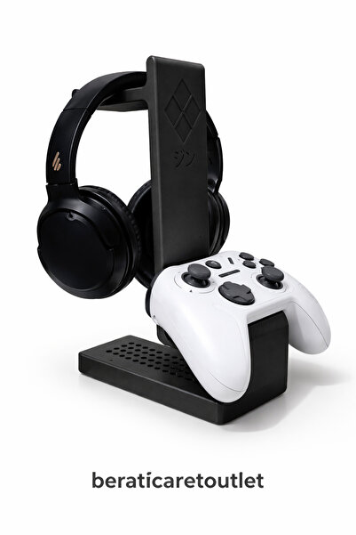 BERA3D Gamer Kulaklık Standı ve Gamepad Tutucu – Xbox & PlayStation Uyumlu Ma...