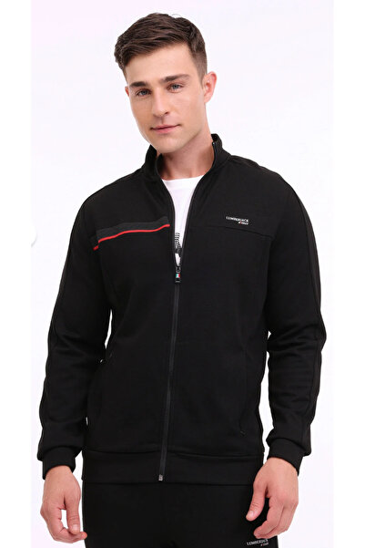 lumberjack ML RENATO 22ITL1013 4FX Μαύρη ανδρική φόρμα αθλητικής φόρμας