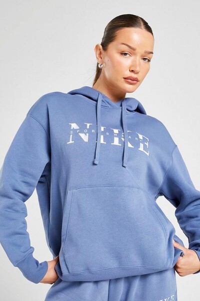 Nike Îmbrăcăminte sportivă Phoenix LS Top Sweatshirt Albastru Hanorac de damă...