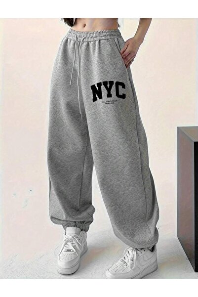 Le Vion Γυναικείο αθλητικό παντελόνι jogger με ελαστικό τελείωμα, oversized, ...