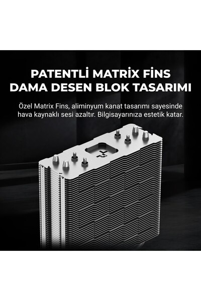 Deep Cool DeepCool AG400 V5 ARBG İşlemci Soğutucu, AMD ve Intel Uyumlu, 12cm Kule Tipi Hava Soğutma