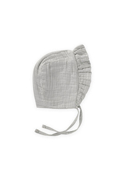 Cigit Μουσουλμανικό βρεφικό καπέλο με βολάν και κορδόνια, 0-2 ετών, Νεροπράσινο