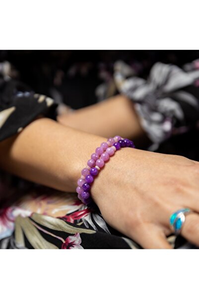 Ezera Χειροποίητο σετ βραχιολιών Kami για γυναίκες, από ημιπολύτιμες πέτρες α...