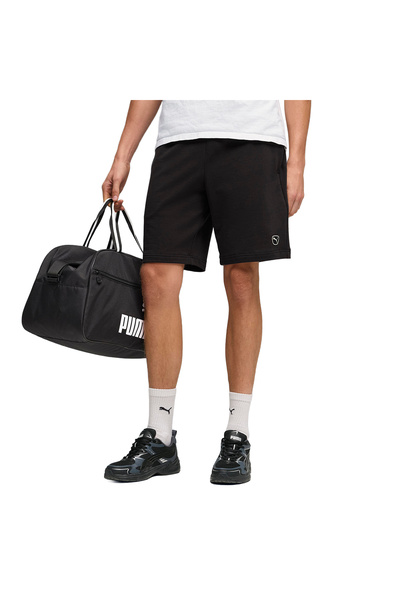 Puma Ανδρικό μαύρο σορτς casual στυλ Ess Elevated 9 " 69570201