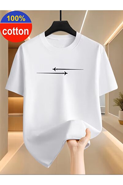 yombaa Μπλουζάκι με στάμπα. Κοντομάνικο καλοκαιρινό & ανοιξιάτικο casual τοπ,...