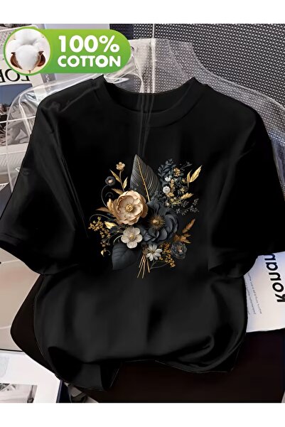 yombaa Μπλουζάκι με στάμπα. Κοντομάνικο καλοκαιρινό & ανοιξιάτικο casual τοπ,...