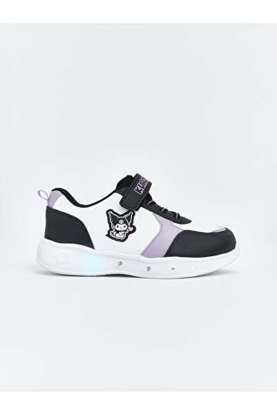 LC Waikiki Adidași de fetiță cu imprimeu Kuromi și talpă luminoasă