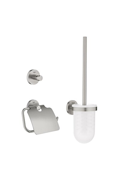 Grohe Σετ αξεσουάρ μπάνιου, Σετ απαραίτητων αξεσουάρ City 3-σε-1, 3 τεμάχια, ...