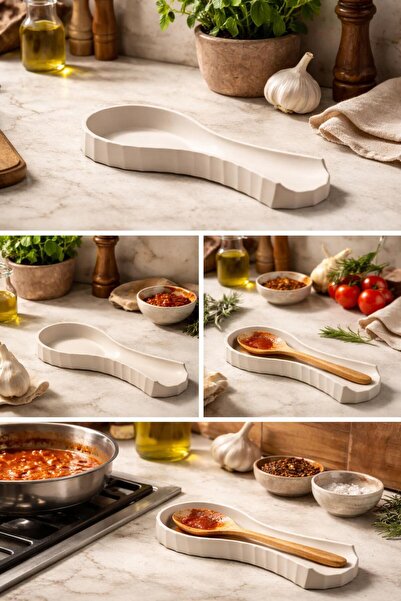 Store HGY Home Coliseum Σουβέρ για κουτάλια - Μπεζ