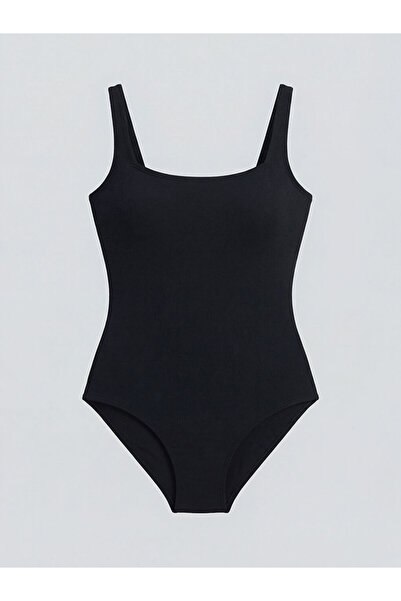 LC Waikiki Μαύρο γυναικείο μαγιό με αφαιρούμενα επιθέματα από την GÜLİS GİYİM