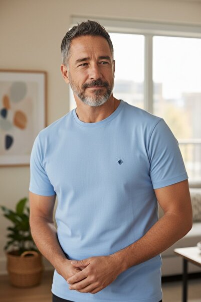 WALKONT Dynamo 904 Blue O-Neck Men's T-Shirt