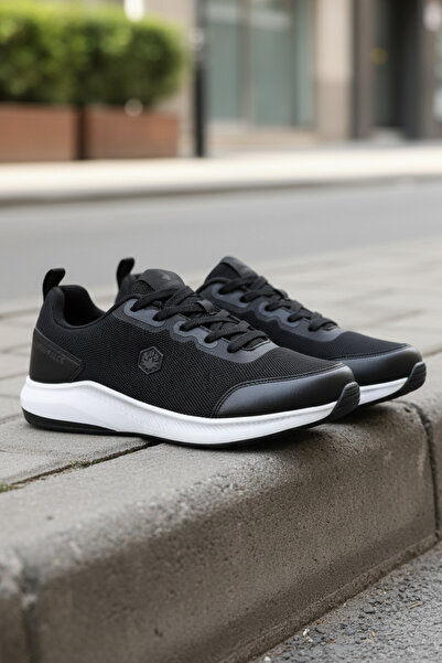 lumberjack MR-9482 Μαύρα Unisex Άνετα Καθημερινά Αθλητικά Παπούτσια