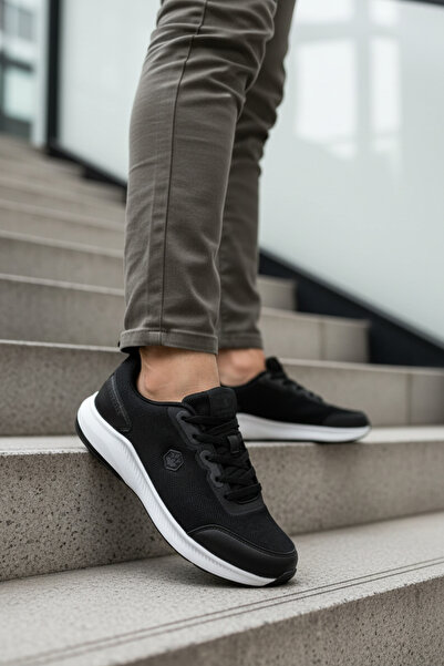 lumberjack MR-4402 Μαύρα Unisex Άνετα Καθημερινά Παπούτσια Sneaker