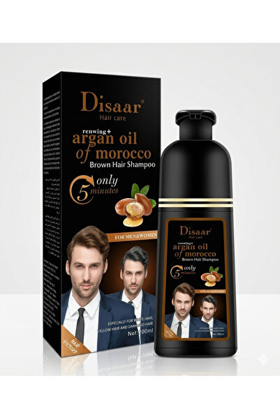 Disaar argan oil of morocco brown hair shampoo 400ml