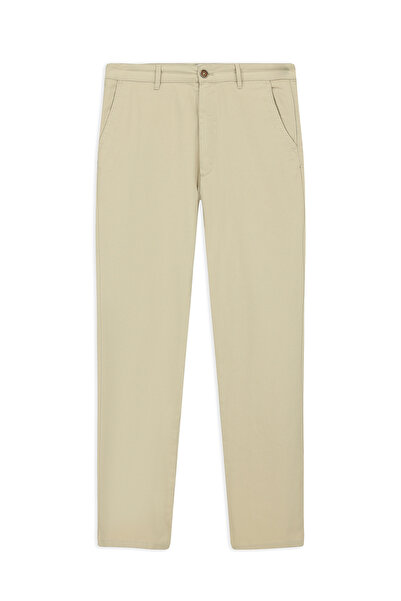 Kiğılı 7 Drop Slim Fit Slim Fit Side Pocketed Stretch Fabric Canvas / Chino T...