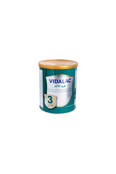vidalac حليب رقم 3 400 جرام