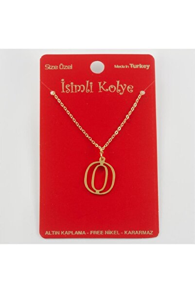 ZERO LAND Nrzsnt Solid Brass (134830) Letter Pendant-O