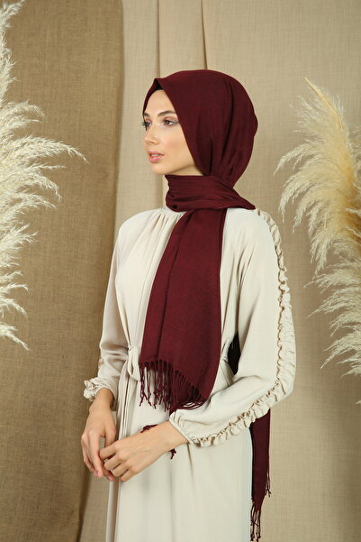 nazipek Βαμβακερή Βισκόζη Πασμίνα Γυναικείο Σάλι 180x70 εκ. Με Φούντες Υψηλής...