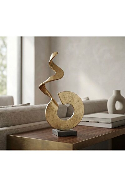 PINALE ART Lüks Metal Dekoratif Obje 29x13x53 cm