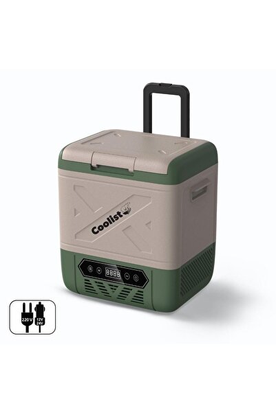 Coolist CLK18W 12/24Volt/ 220Volt 18 Litre Kompresörlü Tekerlekli Outdoor Oto...