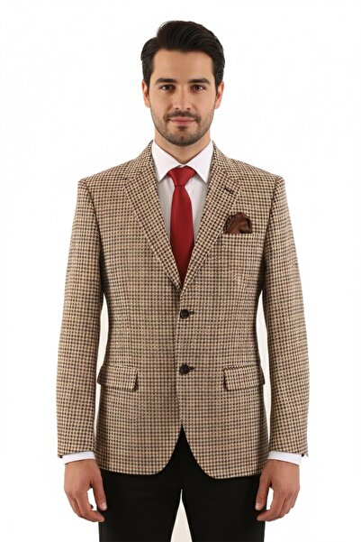 PİSERRO Regular Fit Erkek Tek Ceket