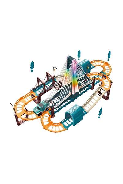 dongte Ευέλικτη Πίστα Αγώνων με Καμπύλες Διαδρομές, Εκπαιδευτικό Σετ Παιχνιδι...